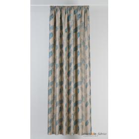 Draperie Delancy Turcoaz mic