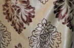 Draperie Cu Model Regal, Visiniu Cu Auriu mic