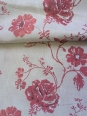 Draperie In Blackout Cu Model Floral Rosu-grena mic