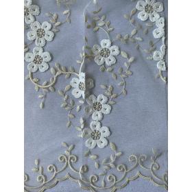 Perdea Tip Tul Cu Broderie Floria mic