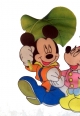 Perdea Camera Copii Cu Mickey Mouse & Minnie mic