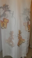 Perdea Copii Cu Tom & Jerry, Fond Alb mic