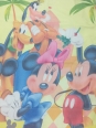 Perdea Mickey Mouse Si Prietenii Alba mic