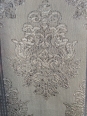 Perdea Organza, model Regal Cu Fir Argintiu mic