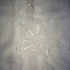 Perdea Organza Brodata Crem mic