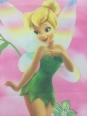 Perdea Tinkerbell Alb Si Roz mic